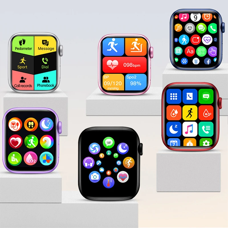 Смарт-часы M36 Plus Max женские/мужские с сенсорным экраном 1 82 дюйма и поддержкой