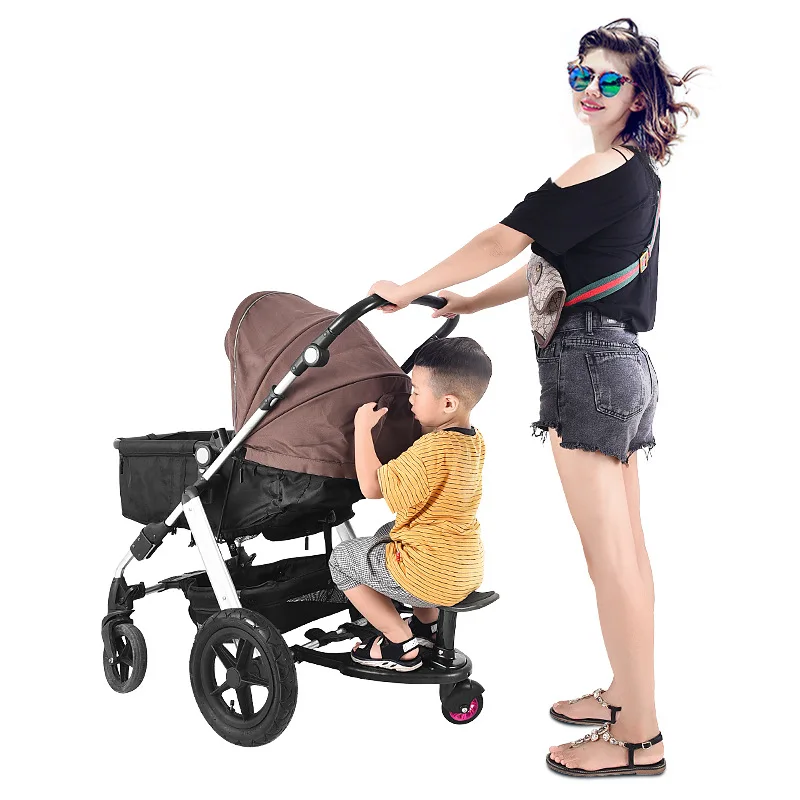 Baby Stroller Accessories Universal Matching Auxiliary Pedal Add Seat Go Shopping Outdoors with Kids Stroller Accessories enlarge
