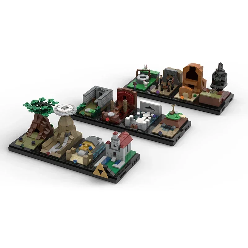 Популярная игровая модель Moc строительные кирпичи странная темная технология