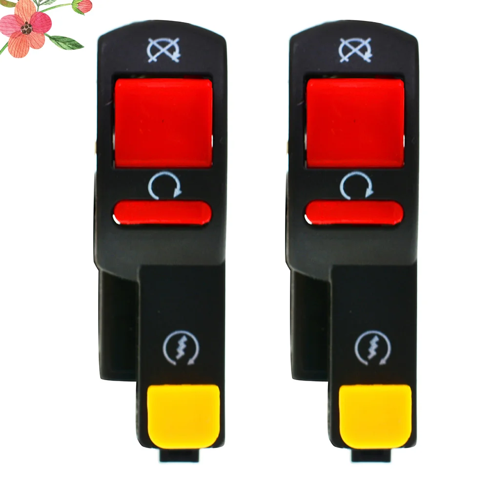 

Motorcycle Headlight Horn Engine Switch Flame Rollout Small Motorbike Outage Flameout Button Accessories Bikes