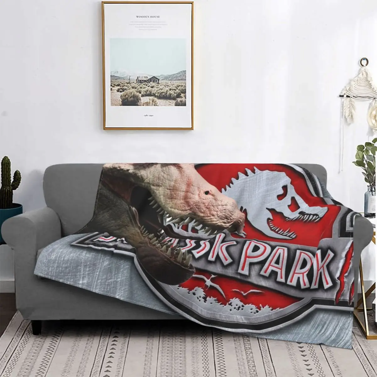 

Одеяло для парка Юрского периода с 3D принтом, мягкое Фланелевое флисовое теплое Гигантское Одеяло для динзавра, покрывало для кровати в маш...