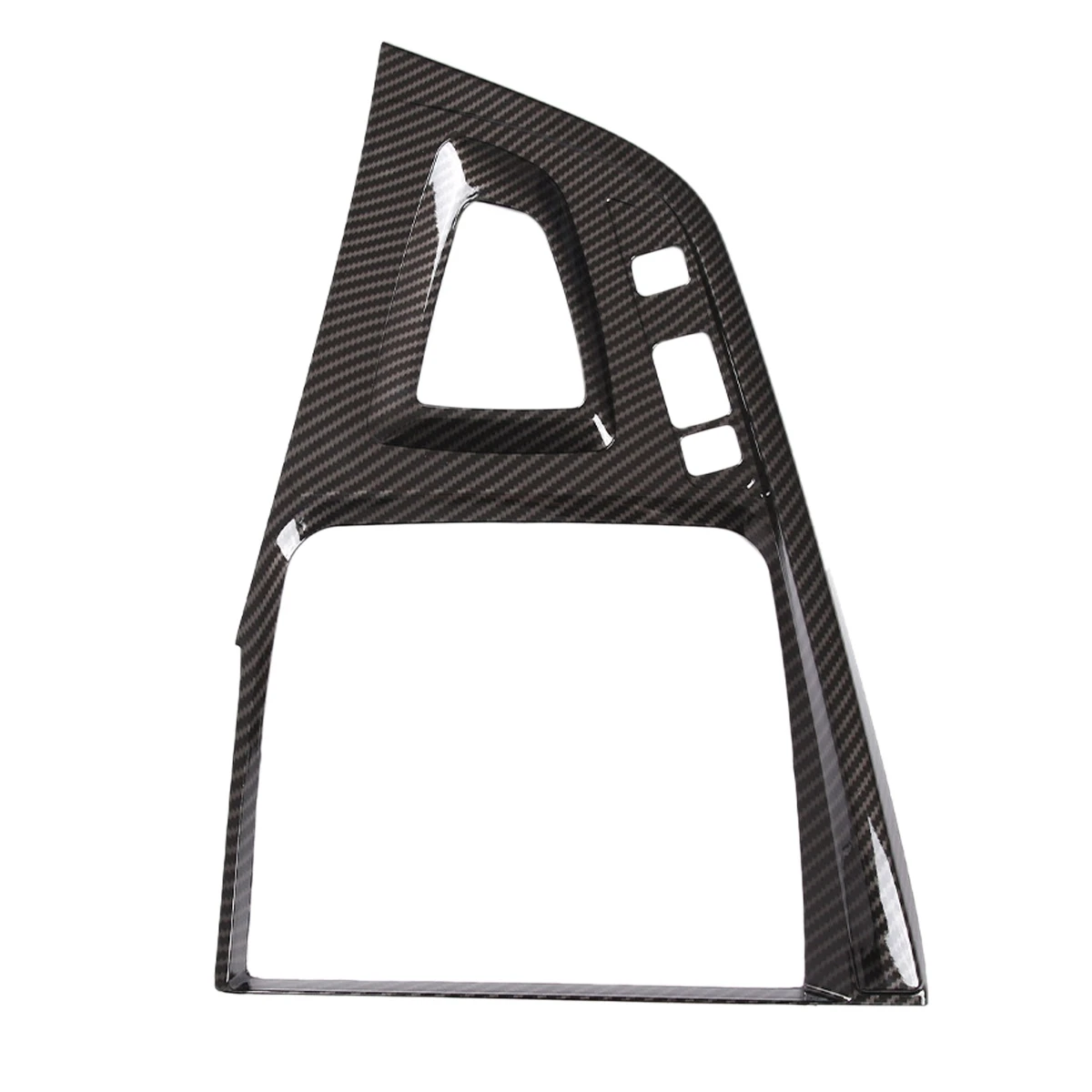 

Car Carbon Fiber Central Gear Panel Control Panel Decal Interior Modification for BMW 3 Series F30 F31 2013-2015