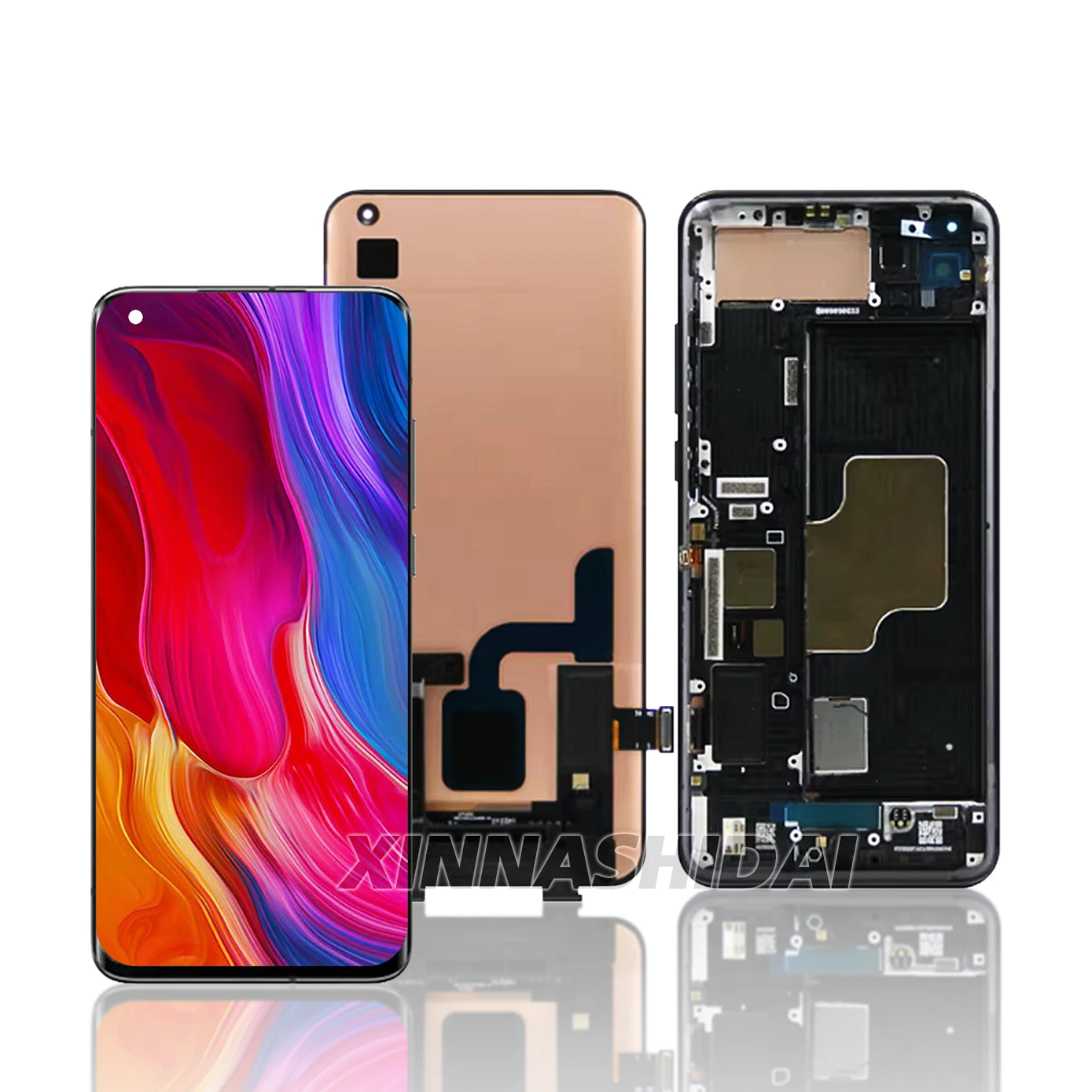Фото OLED для Xiaomi Mi 10 Ultra, дигитайзер сенсорного экрана в сборе для Xiaomi 10 Ultra M2007J1SC, запасные части для ЖК-дисплея, протестированные №2