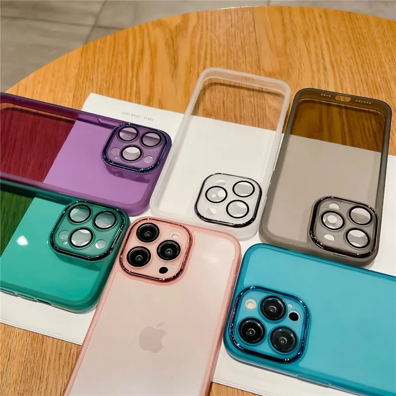 Popular clear durable silicone case for Oppo A98 A92 A79 A78 A52 A72 A53 A54 A55 A57 A32 A33 A58 4G 5G camera protector cover