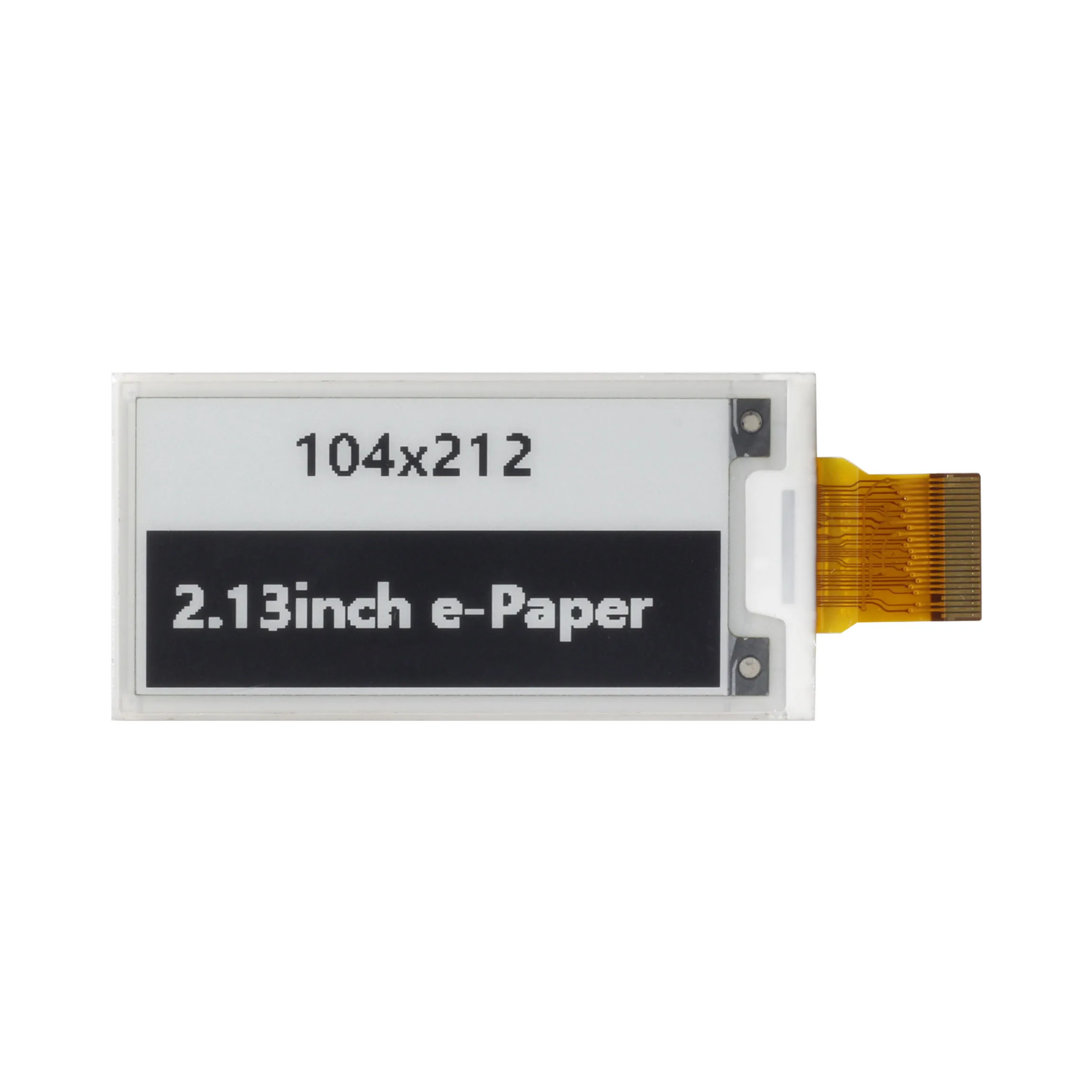 Новый 2 13-дюймовый дисплей HINK-E0213A208-A0 SPI черно-белый 212×104 электронная бумага Eink