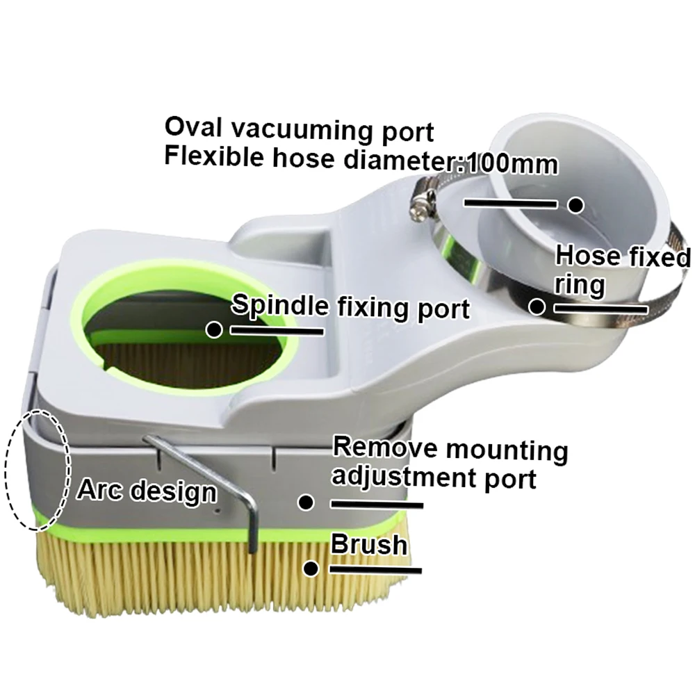 Шпиндельный пылеуловитель CNC 70 75 80 85 90 100 мм