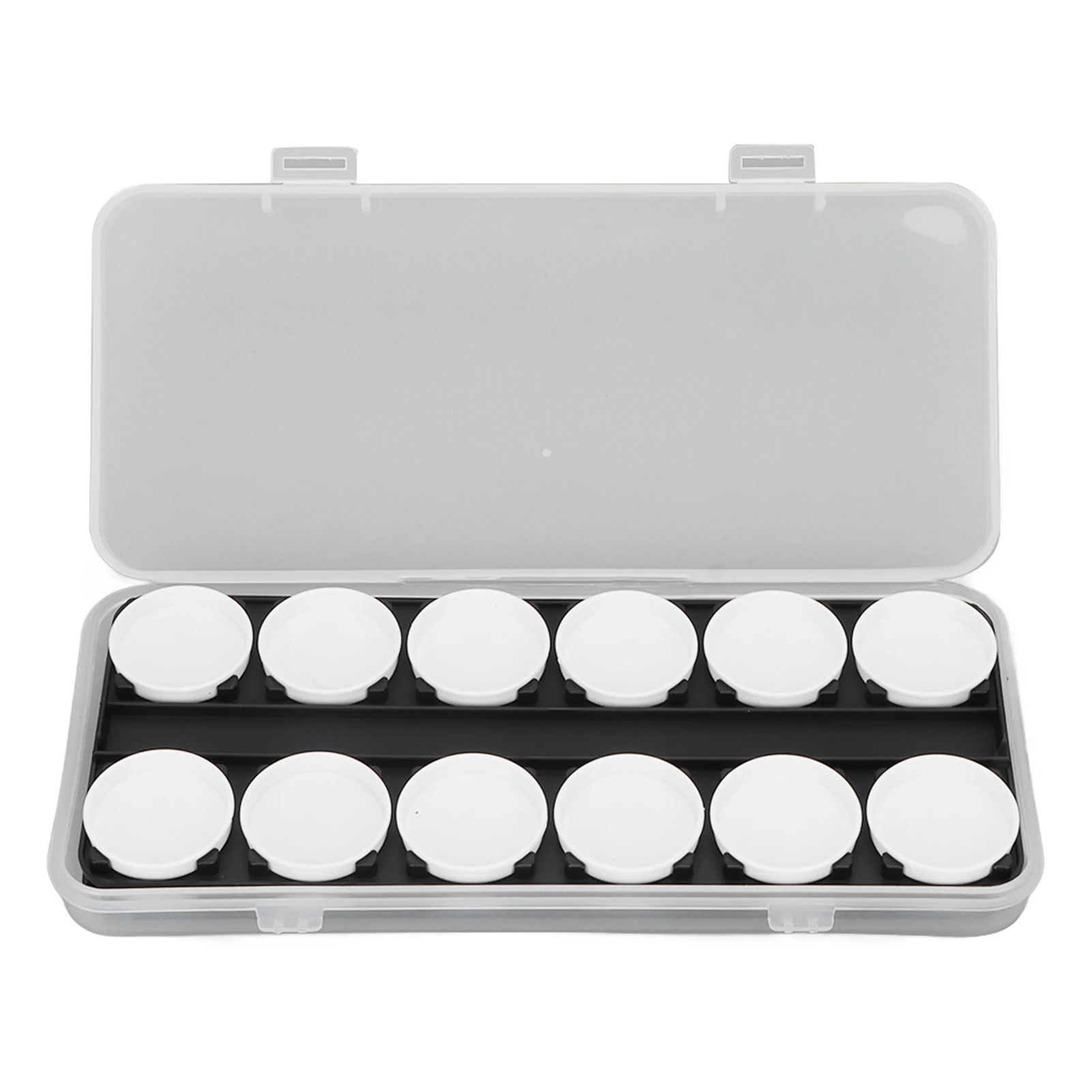 

Nail Art Palette Professional ABS 24 Grid Nail Color Mixing Palette Box Tray for Nail Artist Novice