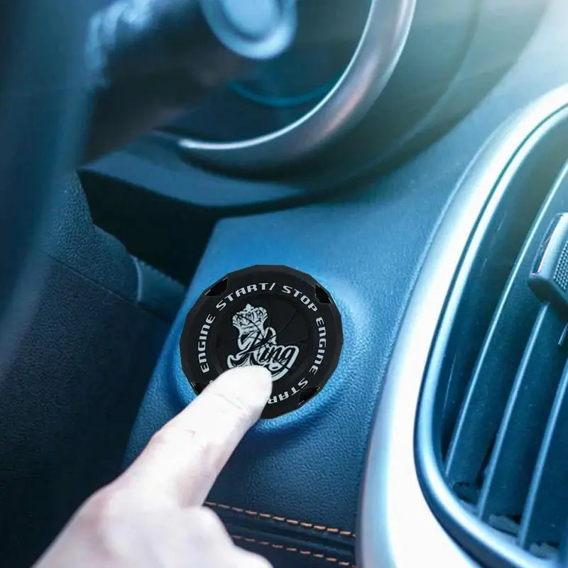 Крышка переключателя зажигания автомобиля декоративное кольцо для кнопки