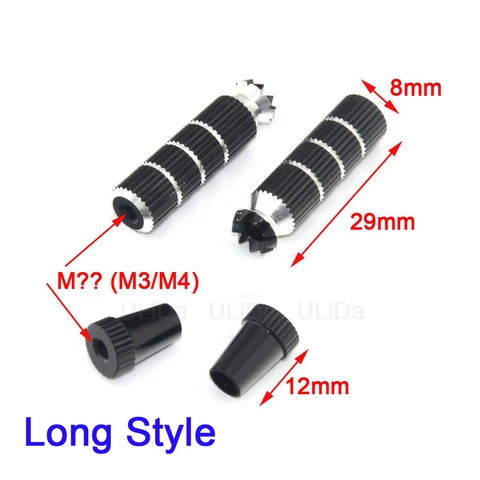 Металлические концы шарнирных стержней дроссельной заслонки RS синего цвета для FRSKY X7 FLYSKY I6S I6 I6X Jumper T18 T16 RadioMaster TX16S