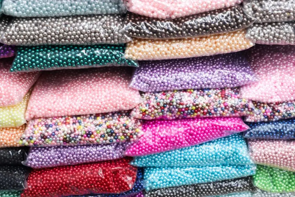 Бусины из АБС-пластика с имитацией под жемчуг, 500 г, 3/4/6/8/10/12 мм