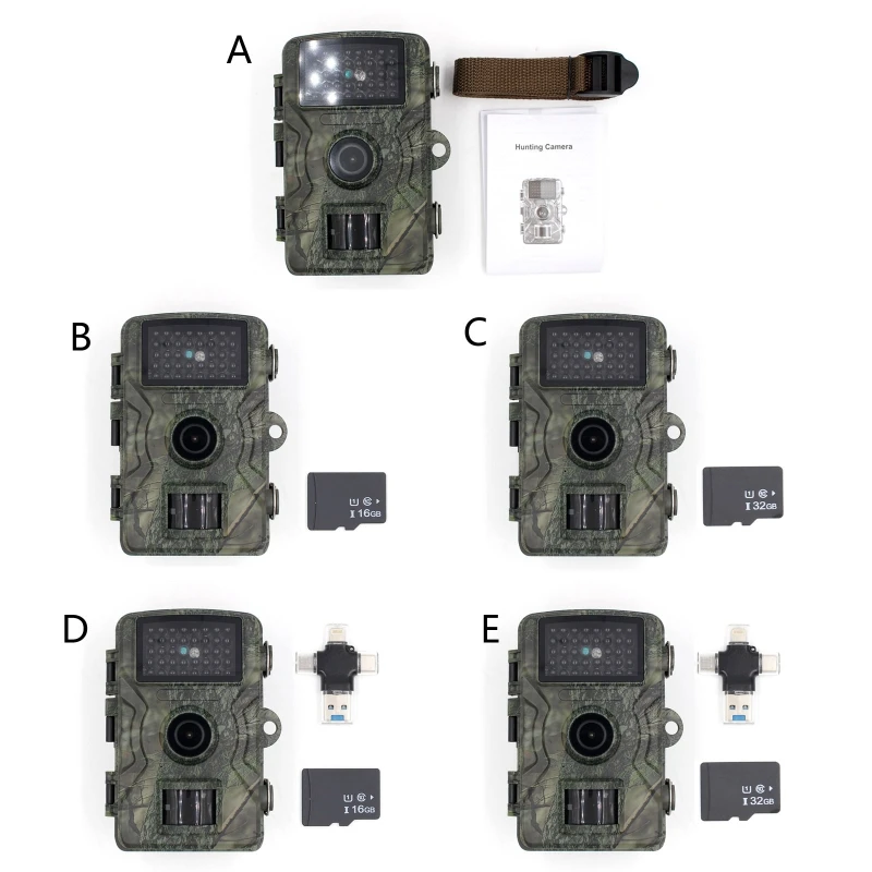 d7wd outdoor hunting camera wild animal detector trail camera 1080p waterproof monitoring infrared heat sensing night vision free global shipping