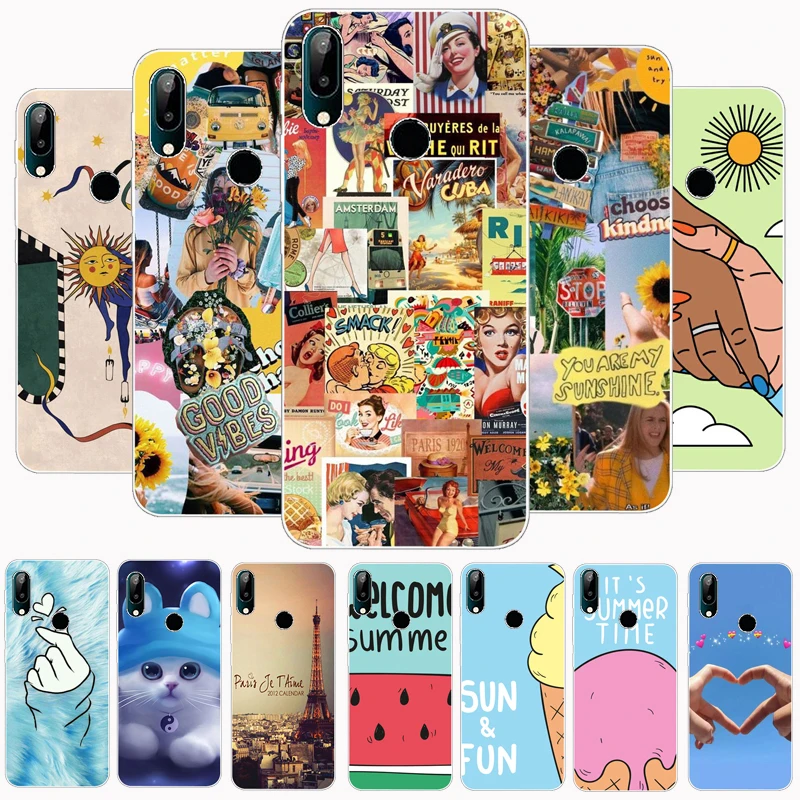 

For BQ 5730L Magic C 5.71 Inch Case Soft Silicone TPU Fashion Cool Animal Cute Animal Phone Cases Coque TPU Protective Back Bags