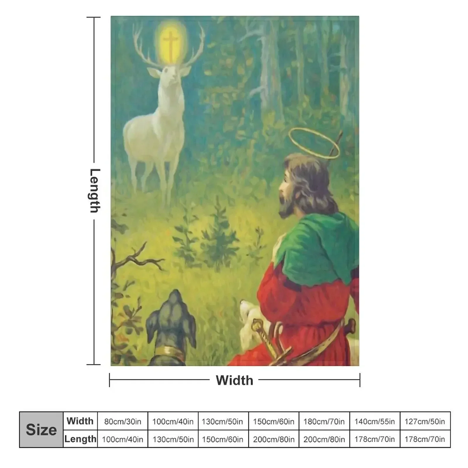 Одеяло Saint Hubertus рождественские подарки одеяла для спального мешка