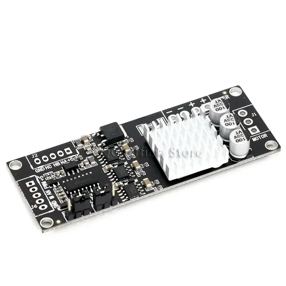 Фото Контроллер двигателя XY-BLDC DC 12-30В 200Вт, трехфазный, бесщеточный, с датчиком Холла, плата управления для 3-фазных бесщеточных двигателей с ШИМ и ПЛК №2