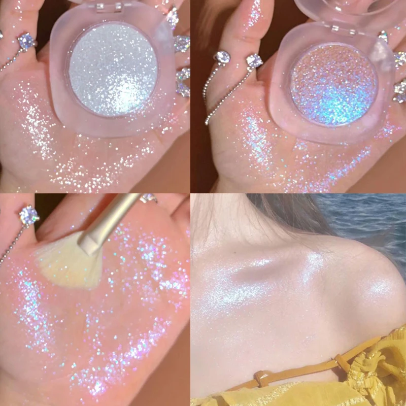 

Shine Highlight Waterproof Face Body Brightening Natural Three-dimensional Contour Create Summer Charming Shine Lasting Makeup