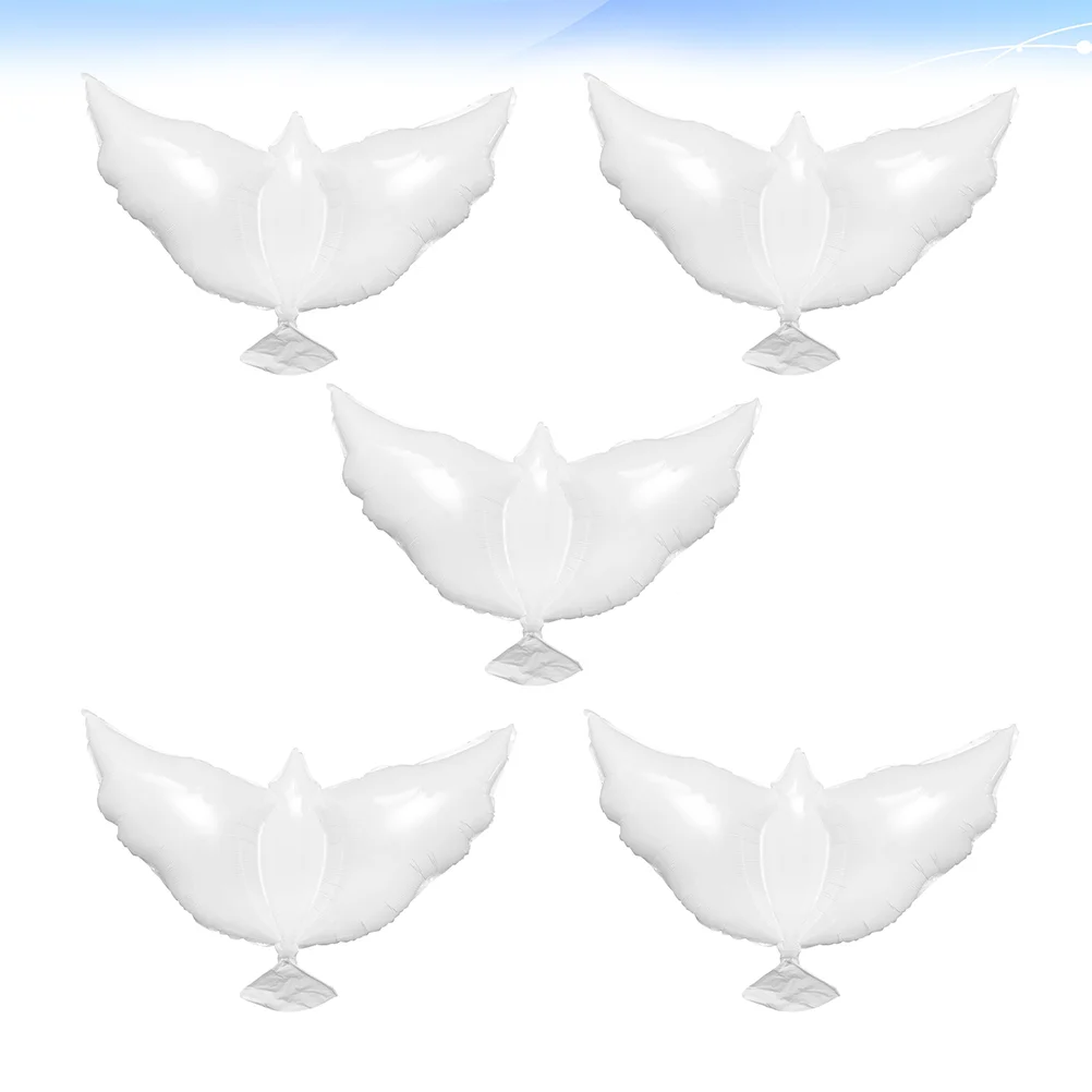 

Balloons Party Pigeon Memorial Balloon Wedding Photo Props Release Ceremonies Ballon Aluminum Remembrance Helium Dove Huge
