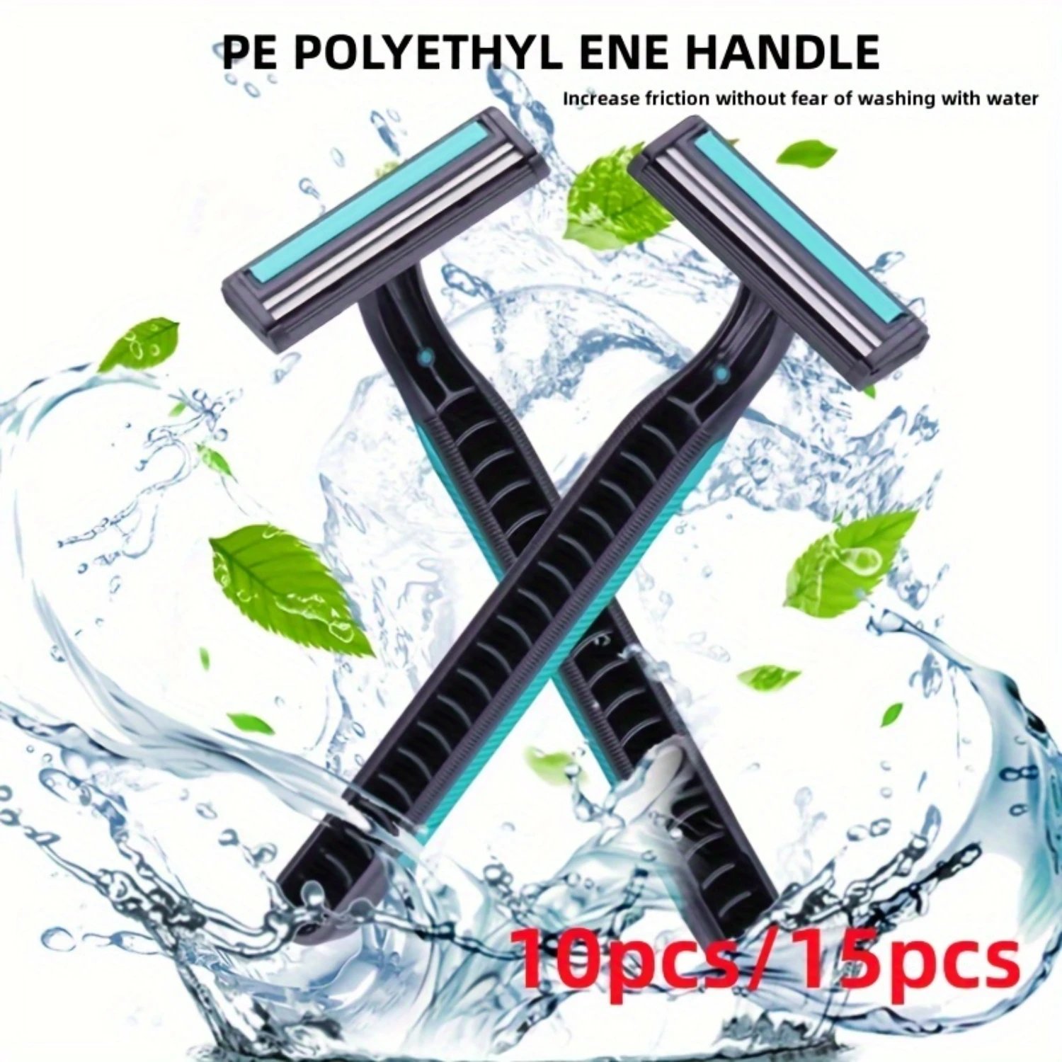 Classic Style Disposable Razors for Men and Women 10pcs/15pcs Washable Unscented Manual Hair Removal Shavers Body Safe f