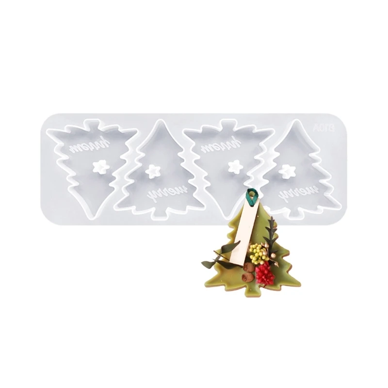 Силиконовая форма для камня ароматерапии украшения рождественской елки