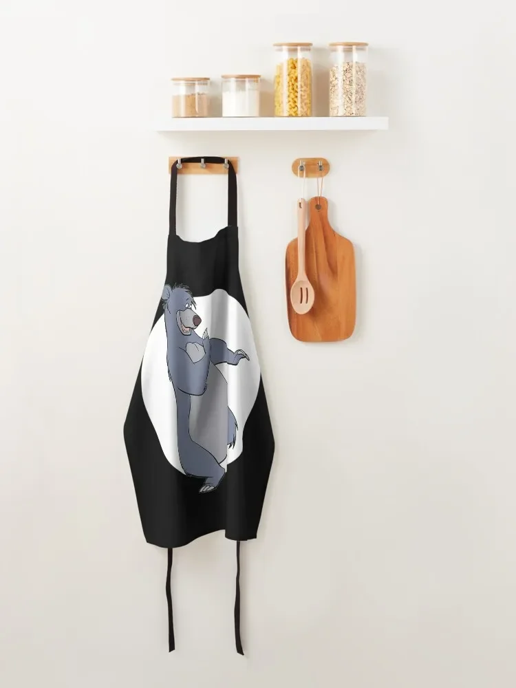 Фартук Baloo - &amp Mowgli The Jungle Book фартук Рождественская кухонная Одежда Рождественские