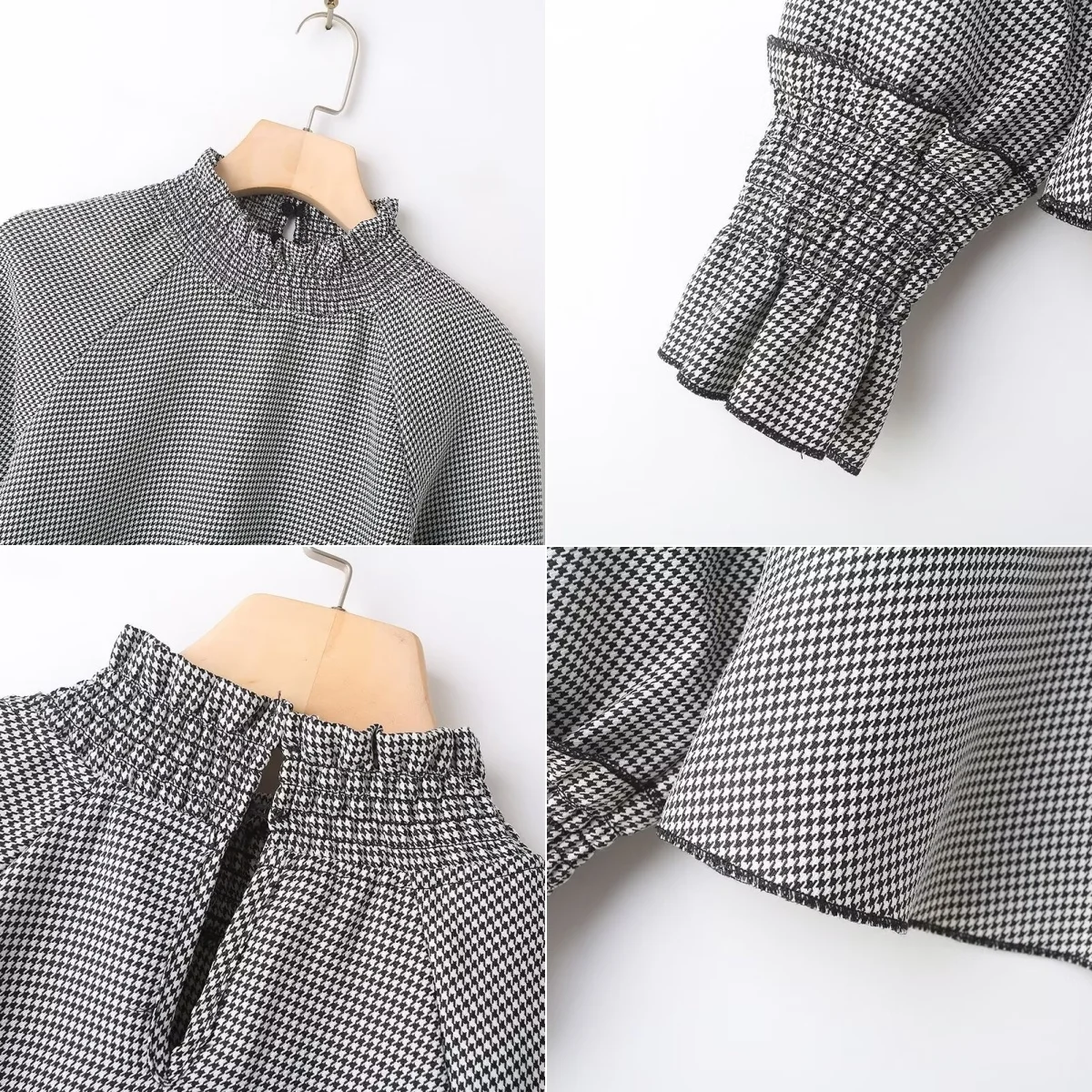 Женский Весенне-летний Клетчатый Комплект-рубашка В Европейском И Американском