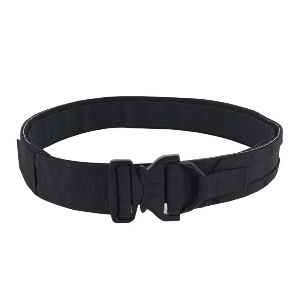 Ronin Style 1.5 Inch Tactical Belt Quick Release Metal Buckle Military Hunting Molle Combat Airsoft Mens |