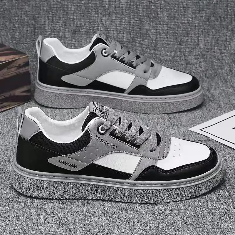 

Men's Skateboard Shoes 2023 Street Fashion Sneakers Low Top Platform Lace Up Casual Shoes Summer Comfortable Breathable Shoes