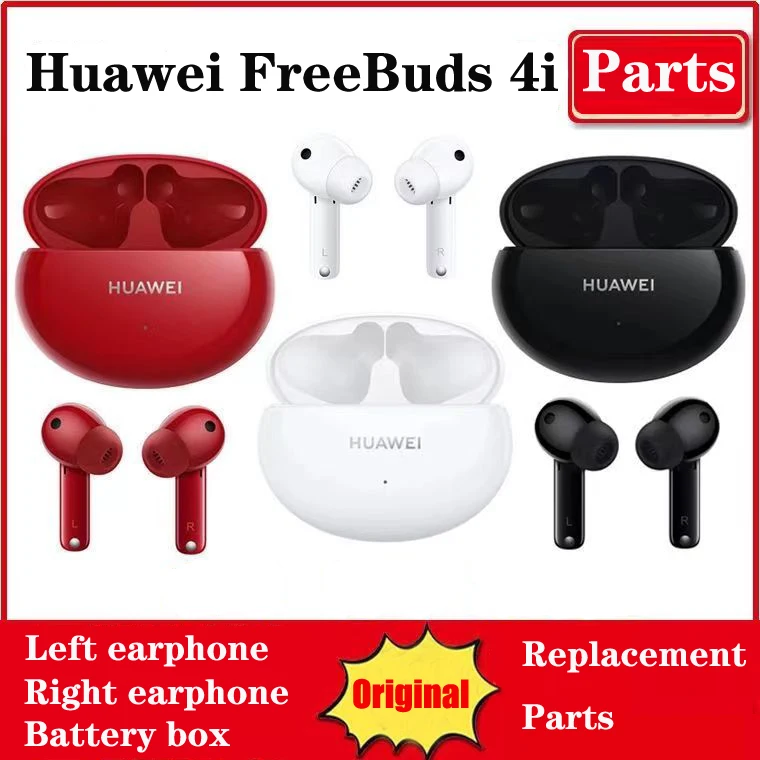 Huawei FreeBuds 4i accessori originali perso mancante sostituzione Freebuds4i parti sinistra destra custodia di ricarica per auricolari scatola della batteria