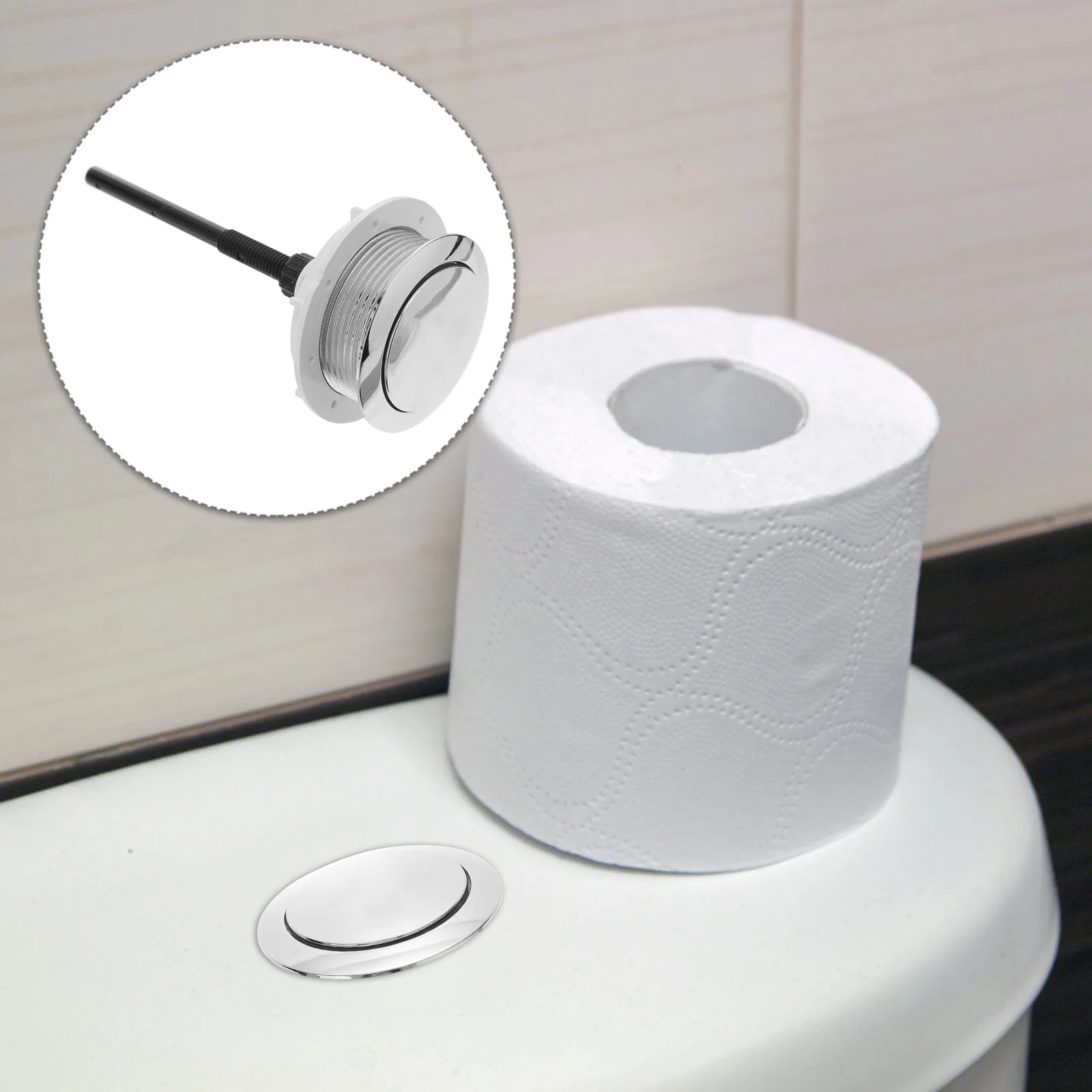 

Toilet Tank Push Button Closestool Push Universal Tank Flush Buttons Supplies Water