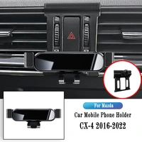 navigate support for mazda cx 4 2016 2022 gravity navigation bracket gps stand air outlet clip rotatable support accessories