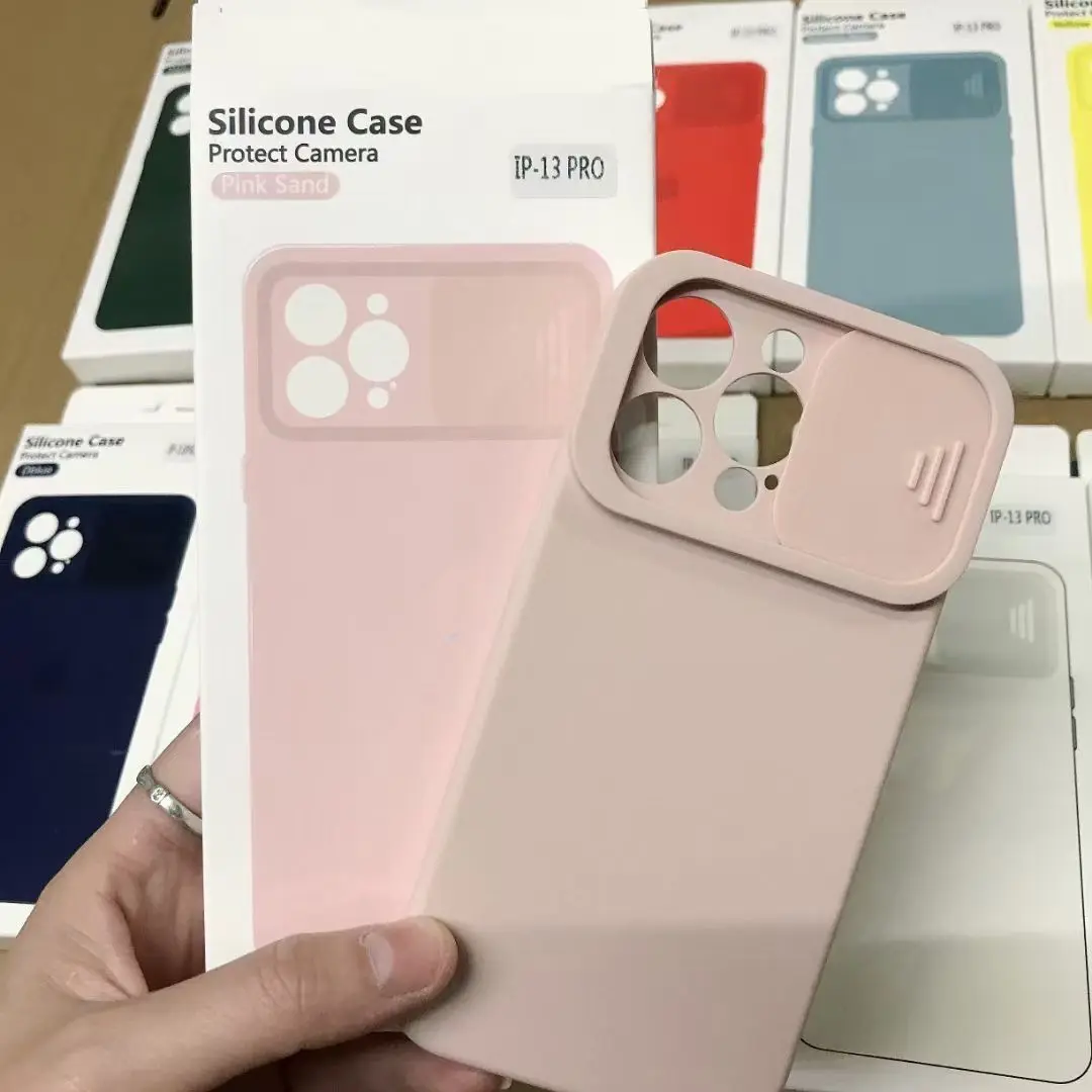 

Sliding cover sliding window Phone Case For iphone 11 12 13 Pro Max XS X XR 7 8 Plus Fashion new products