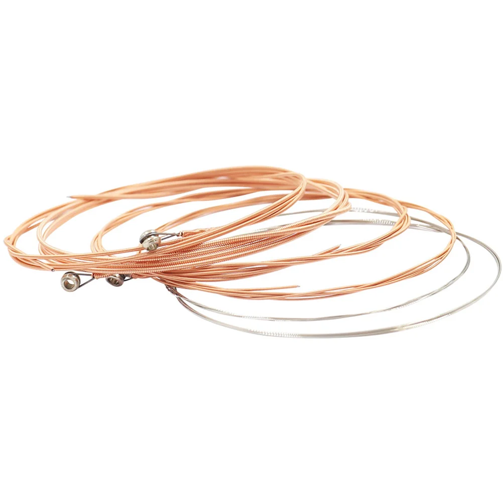 

6 Pcs Musical Instrument Classical Guitar Accessory Parts Folk Accessories Stainless Steel