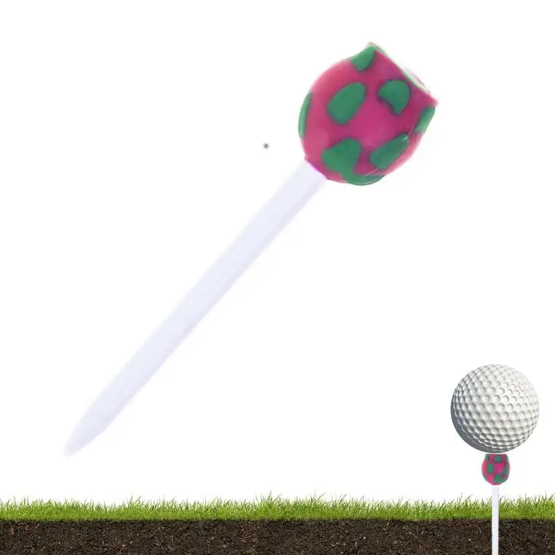 

Golf Tee Fruit Rubber Golf Tee Durable And Stable Rubber Tees For Golf Hitting