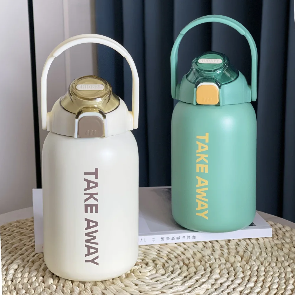 

850ml Stainless Steel Thermal Water Bottle Portable Insulated Cup Cold Hot Thermos Bottle Outdoor Sport Vacuum Flask Thermal Cup