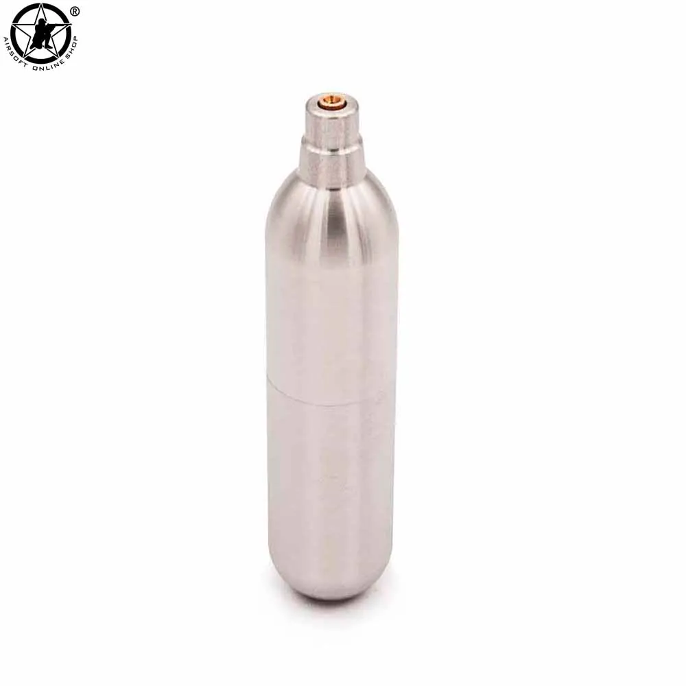 Многоразовый картридж AOLS CO2 емкостью 12 г/зеленая зеркальная капсула для