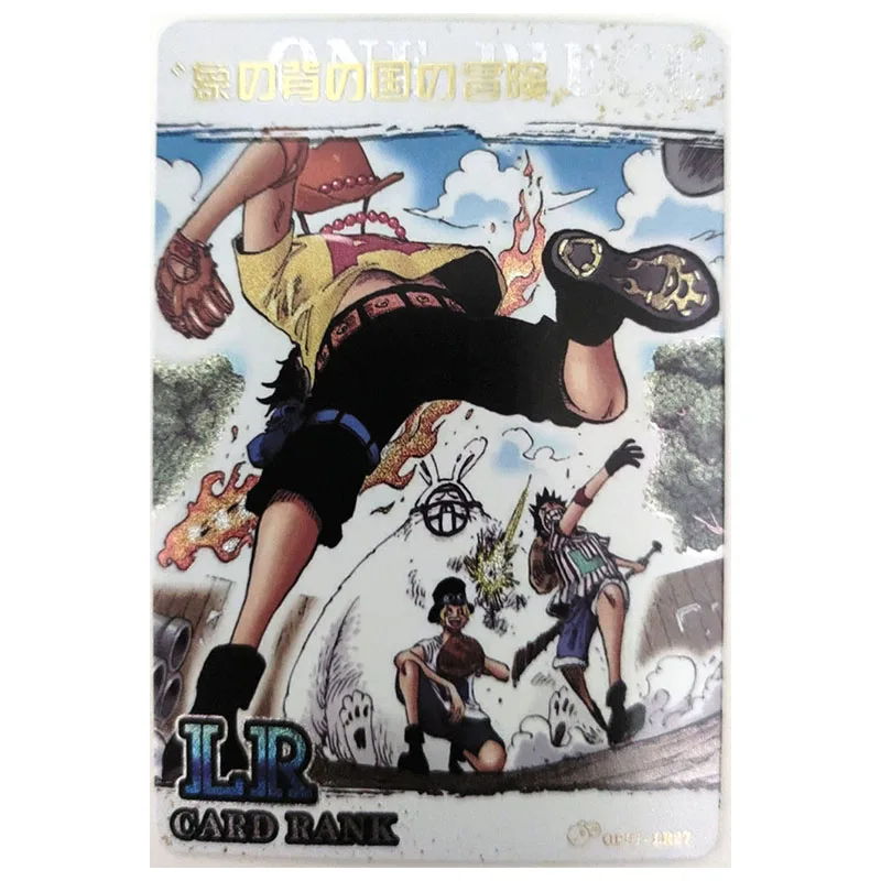 Аниме ONE PIECE Редкие игры LR карты Enel Sabo Ace Luffy Nami Usopp Игрушки для мальчиков