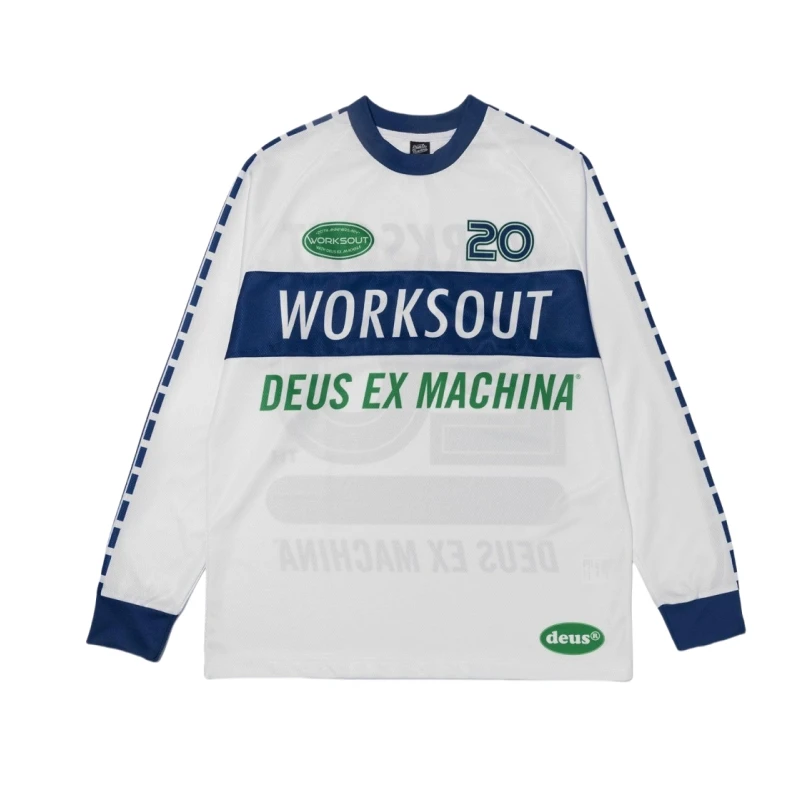 Джерси для мотокросса DEUS RACING 2024 Мужская велосипедная майка езды на горном