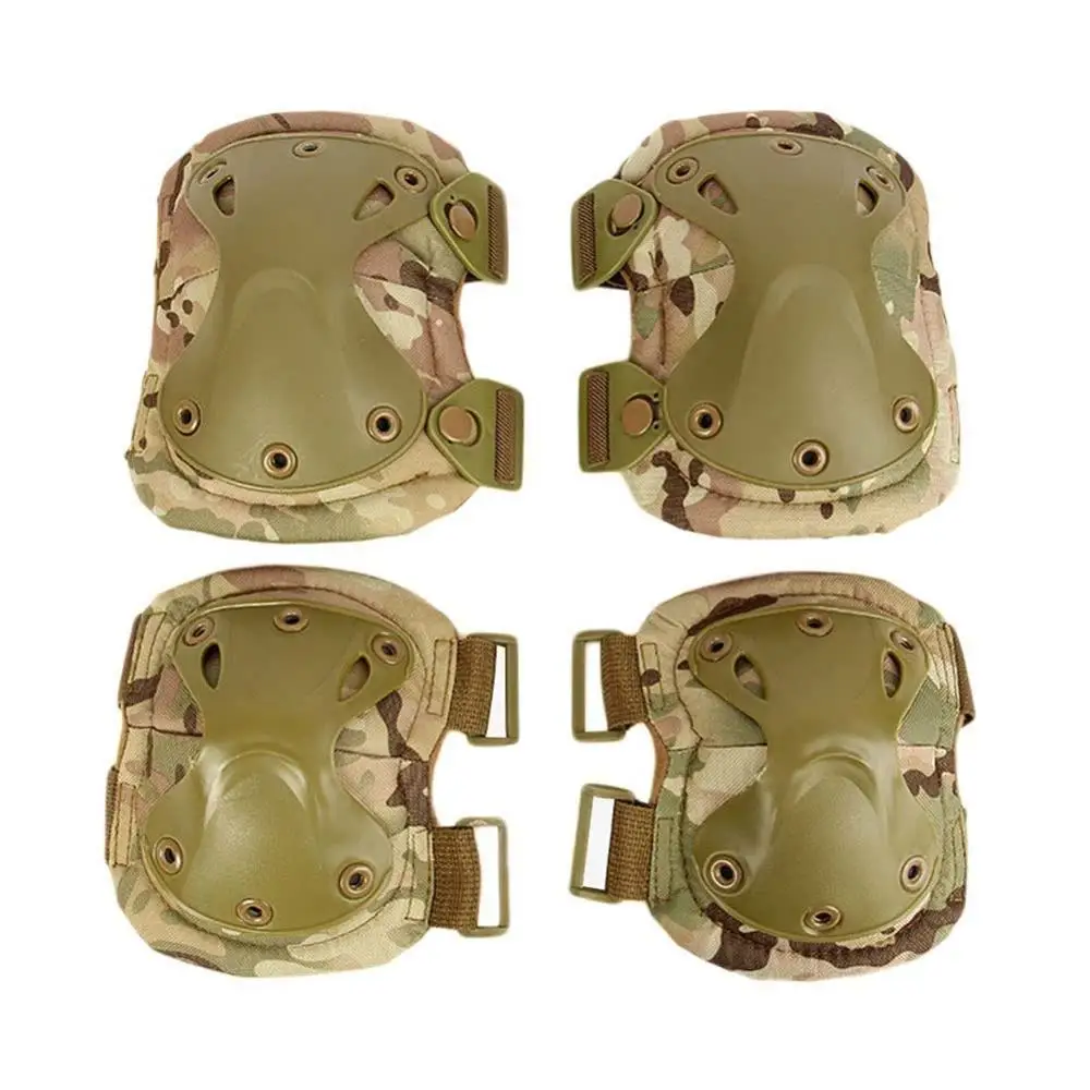 

Tactical Knee Pad Elbow CS Military Protector Army Kneepad Safety Gear Knee Protective Pads Airsoft Outdoor Sport Hunting