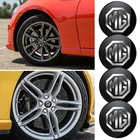 Наклейка на колесо с логотипом машины, 4 шт., для MG ZS HS GS GT 350 42 550 ZT 6 3 ZR TF 5 7 RX5, аксессуары для гаражей