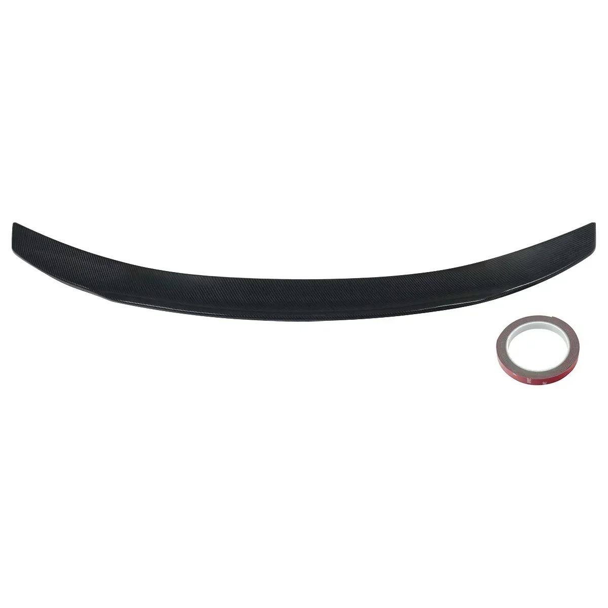 MagicKit углеродная окрашенная ПСМ спойлер крыла багажника для 15-21 Mercedes C205 C Class 2DR AMG