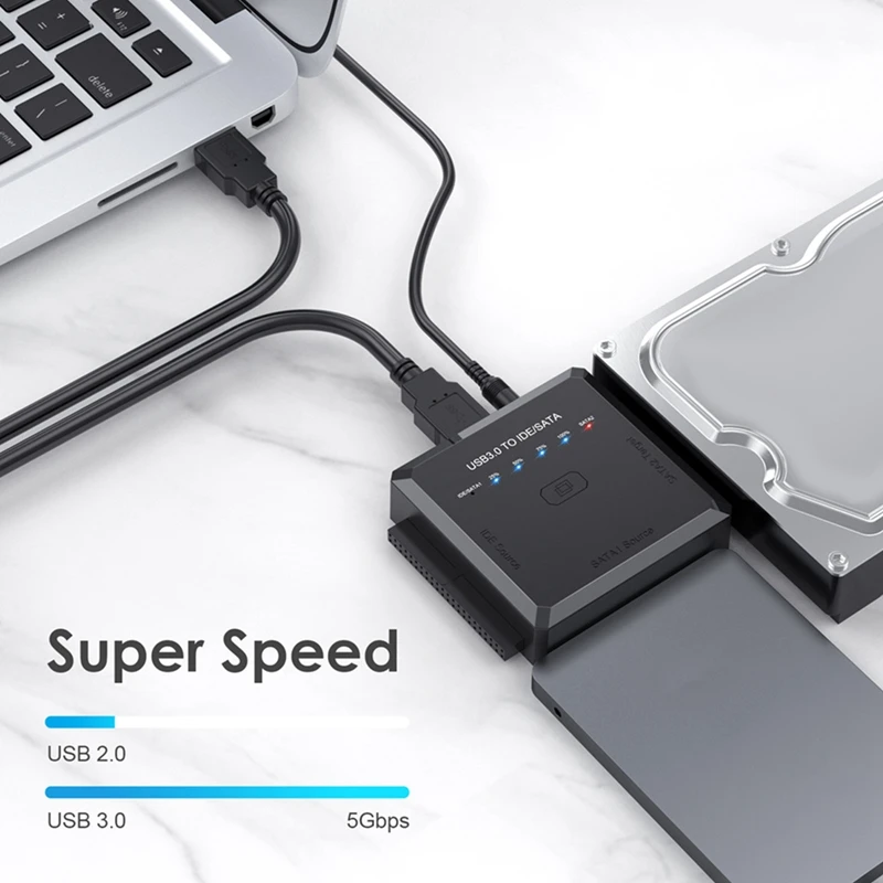 Адаптер SATA-USB Кабель-конвертер USB 3.0 в IDE/SATA 3 для адаптера жесткого диска 2 5 HDD SSD