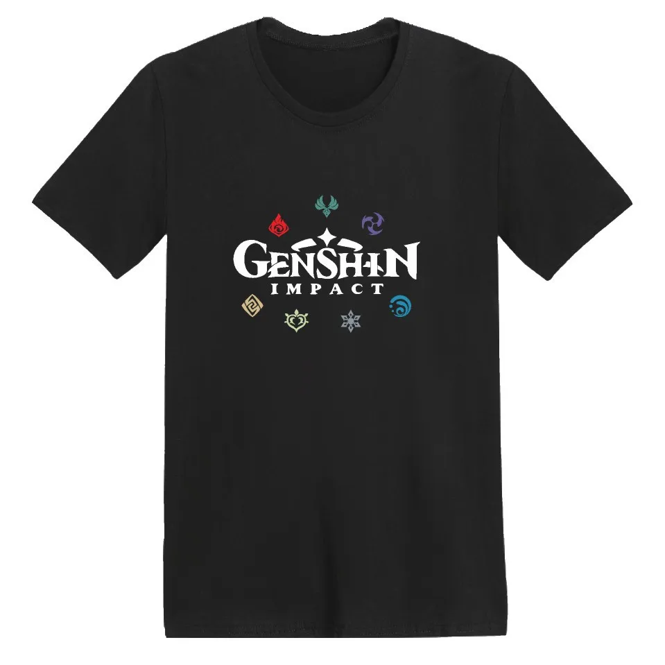 

2022 European and American New Animation Game Printing Leisure Large Fashion Couple Short Sleeve T-shirt Spring and Summer