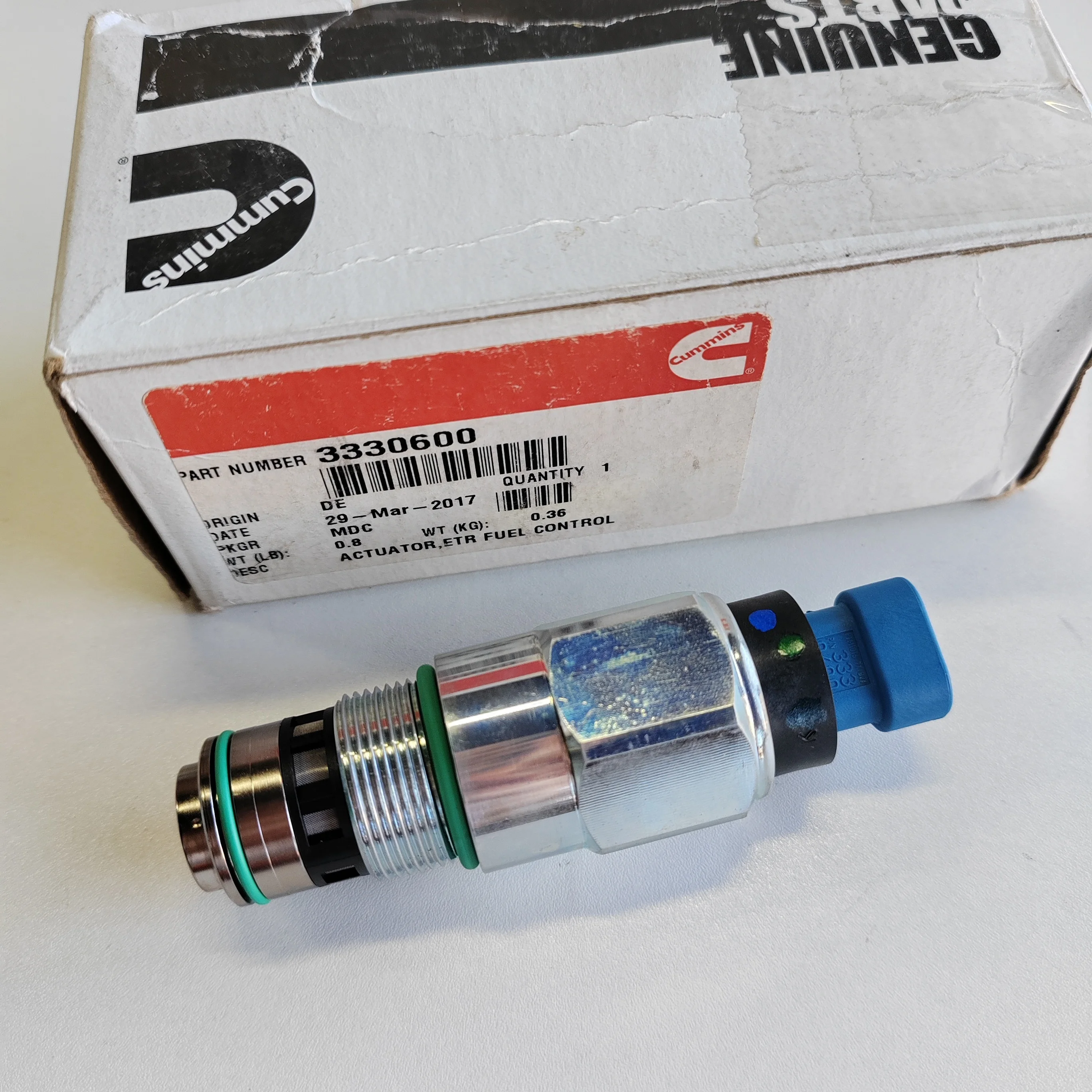 Оригинальный привод управления топливом ETR 3330600 Подходит для двигателя Cummins QSK19