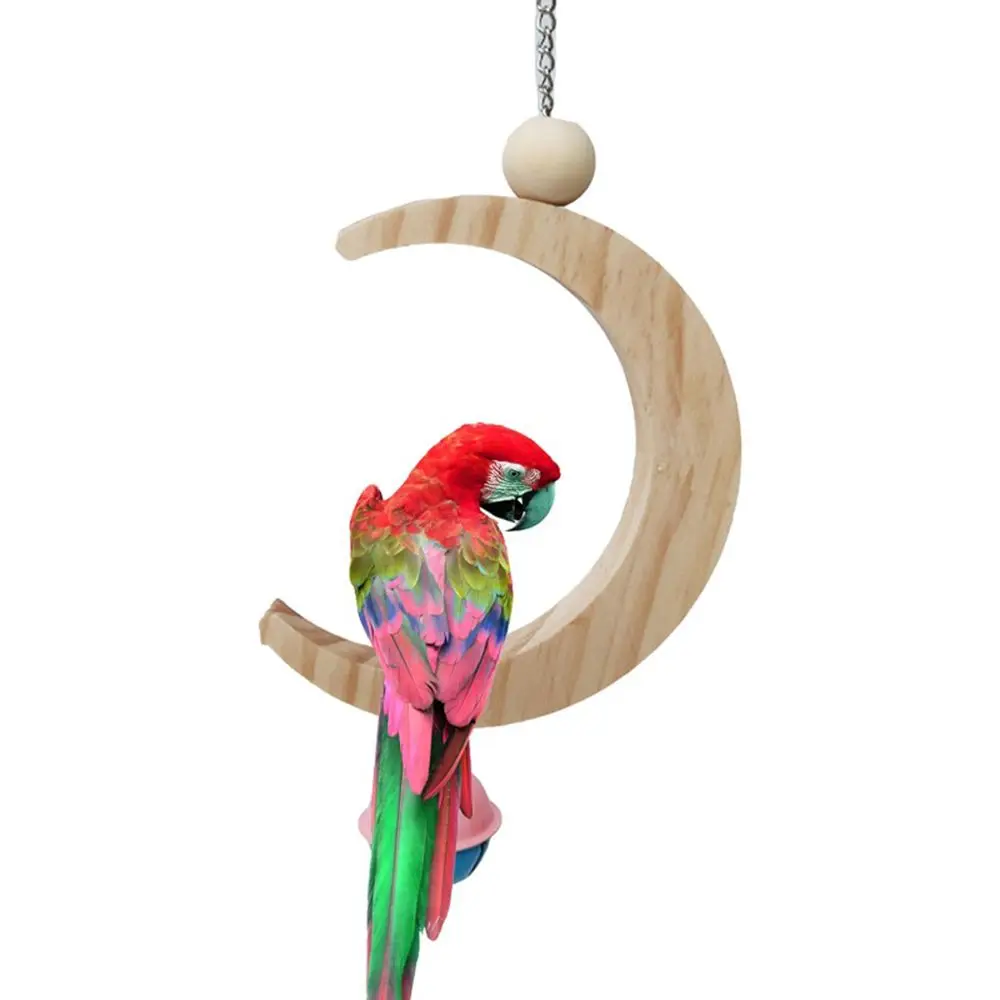 

Warm Bell Sleeping Durable Solid Nest Moon Birds Swing Pet Swing