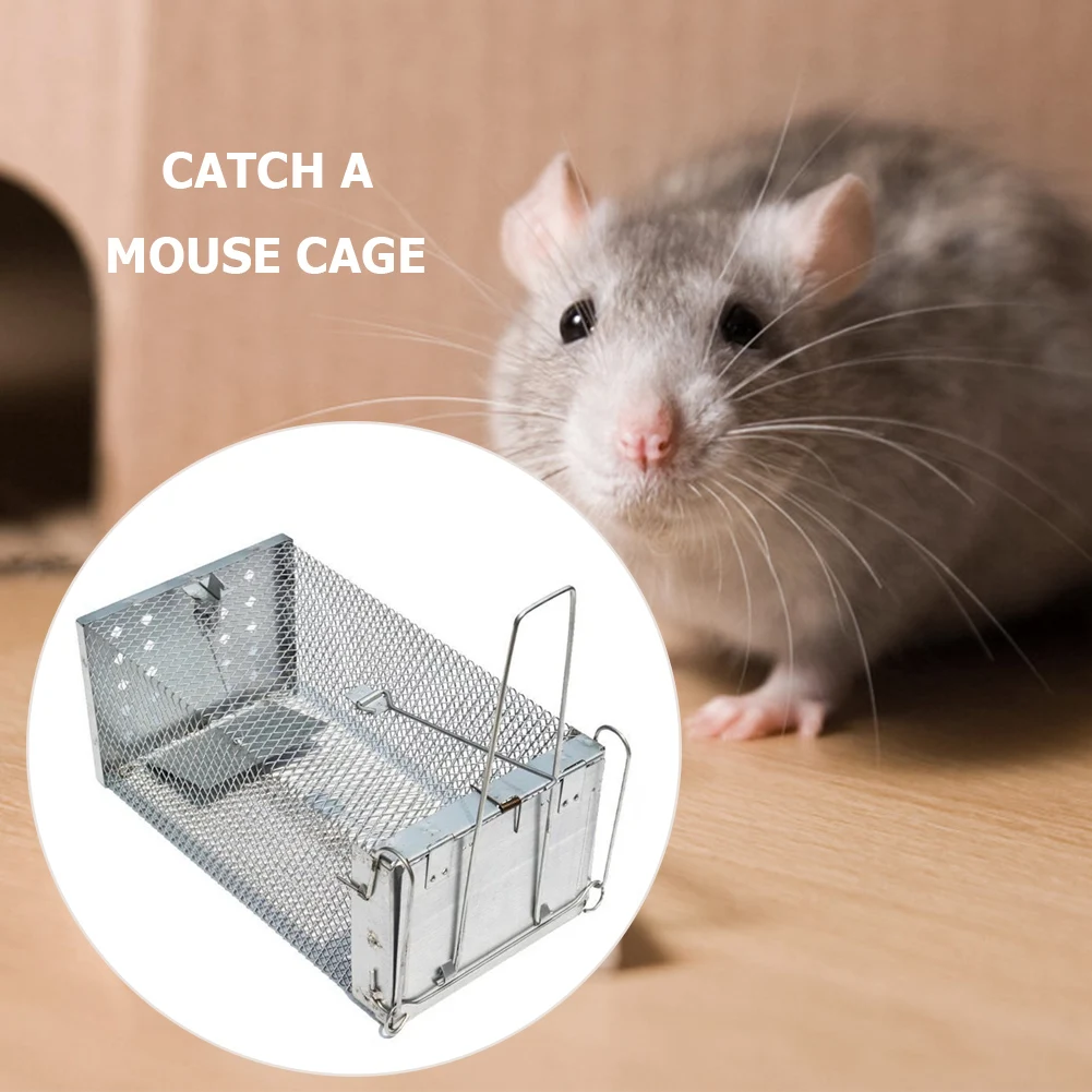 

Mouse Trap Rats Cage For Household Mice Catcher Large Space Automatic Mousetrap Rat Traps Animal Pet Control