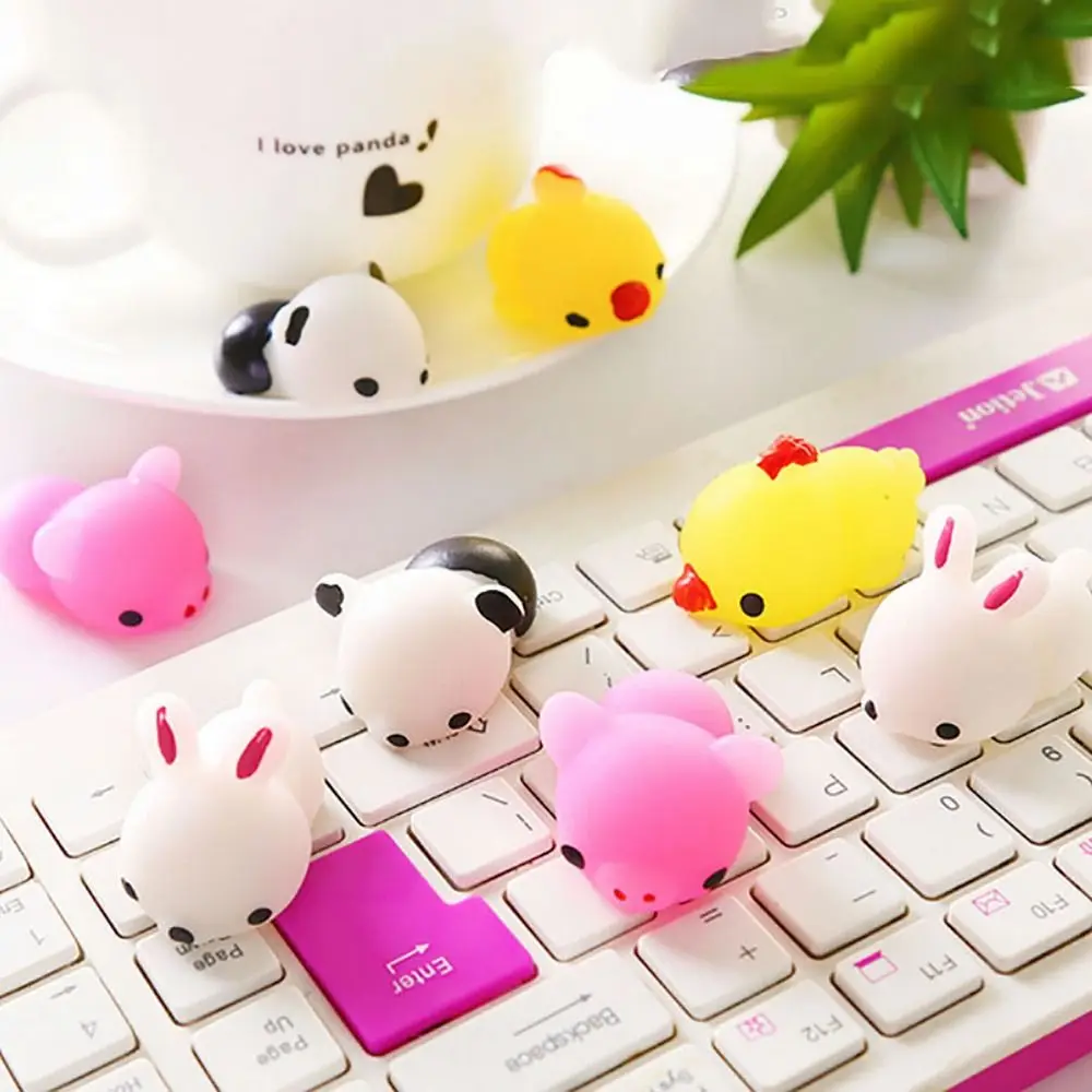 Милые животные декомпрессионная игрушка снятие стресса липкая для снятия