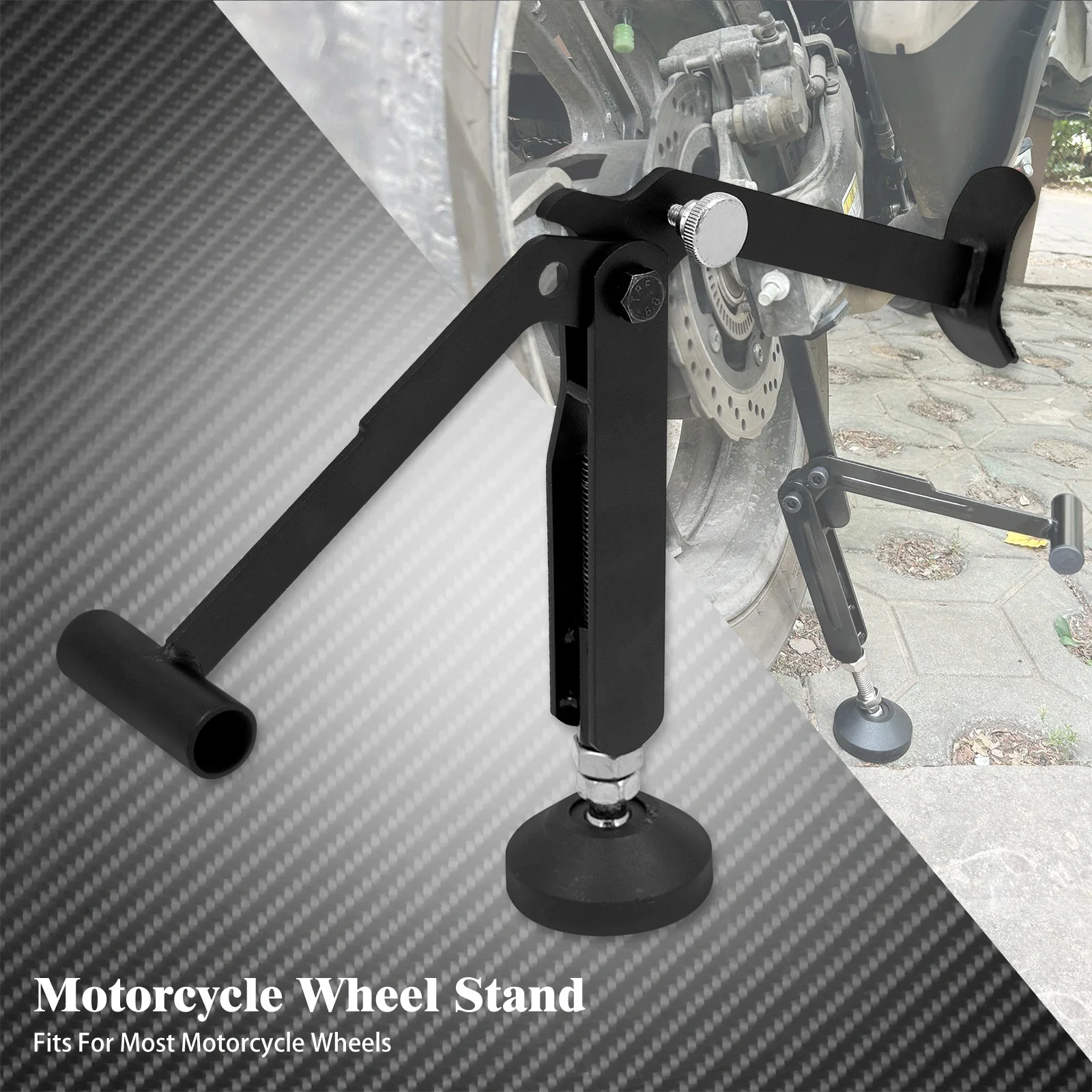 

Складная подъемная опора для мотоцикла, универсальная экономичная складная подставка для подъема, подставка для колес, тяжелая стабильная боковая рама для Harley