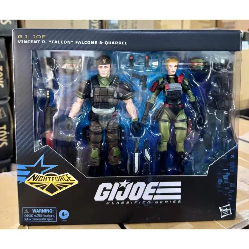Фото Новый оригинальный набор Hasbro G.I. Фигурка Joe Classified Series 138 Винсент Р. Фалькон (Falcone) из серии Quarrel, модель, подарок, игрушка №1