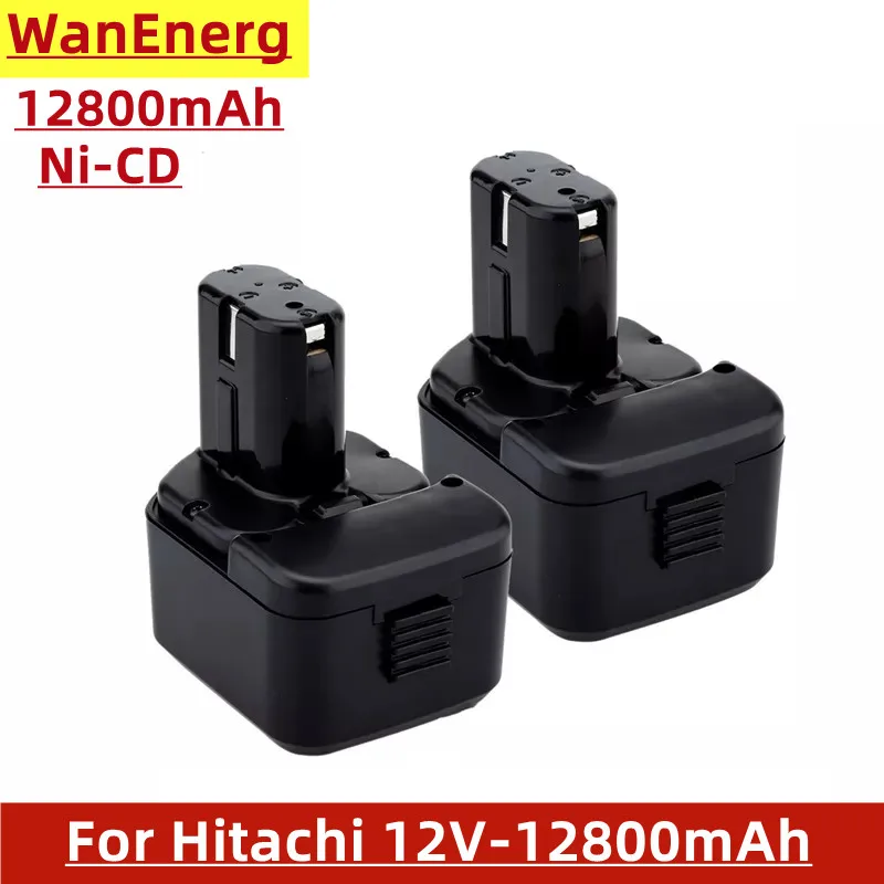 Высококачественная батарея 12800Mah 12V 12.8Ah для Hitachi EB1214S EB1220BL EB1212S WR12DMR CD4D DH15DV C5D ds 12DVF3 |