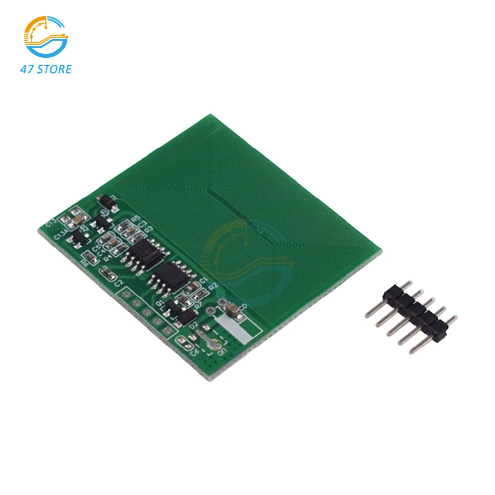 

RFID 125kHz Card Reader Embedded Module Circuit Modules UART Interface RDM6300