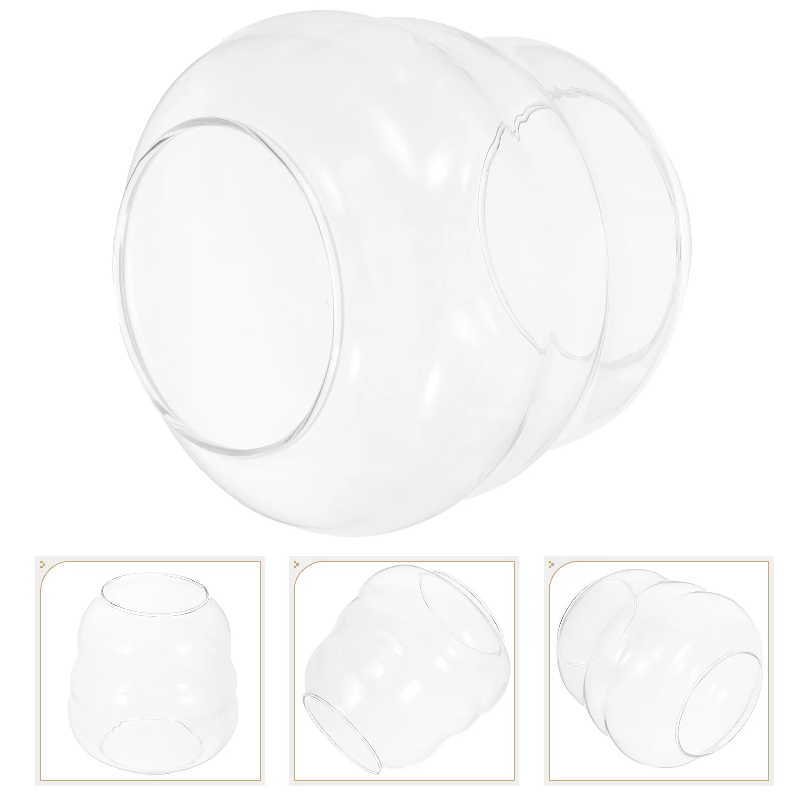

Oil Lamp Transparent Kerosene Cover Replacement Classic Glass Shade Shades Chimney